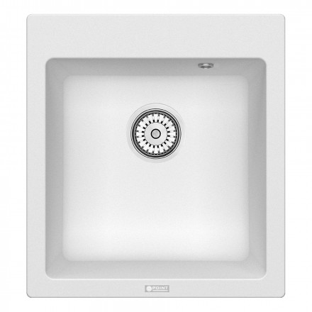 POINT Моко 47 PN3006W мойка кухонная белый