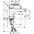 Hansgrohe Rebris 72437000 Смеситель для ванны