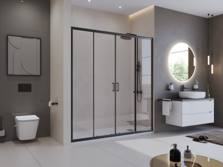BelBagno UNO TRAY-MR-UNO-AH-170/70-35-W-CR душевой поддон из искусственного мрамора в комплекте с сифоном