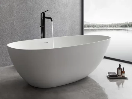 UNI-FLOW OVA FS302-1700 Gloss White Ванна отдельностоящая