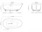 UNI-FLOW OVA FS302-1700 Gloss White Ванна отдельностоящая