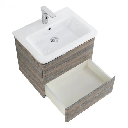 BelBagno PIETRA MINI-460-1A-SO-SCM-R тумба с раковиной подвесная с дверкой