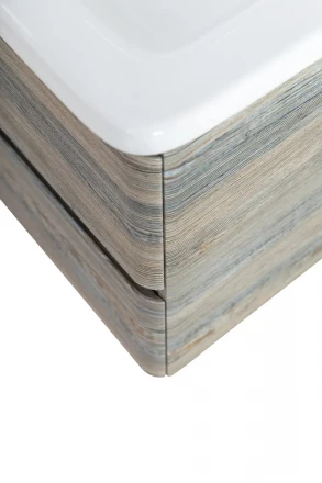 BelBagno PIETRA MINI-460-1A-SO-SCM-R тумба с раковиной подвесная с дверкой