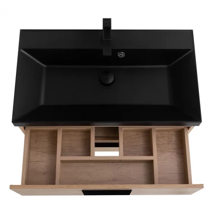 BelBagno VITTORIA-900-2C-SO-BL-P тумба с раковиной подвесная