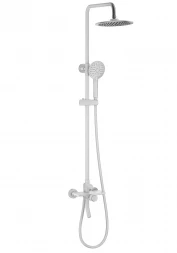 Wonzon &amp; Woghand Click WW-N3S962-MW Душевая система белый матовый