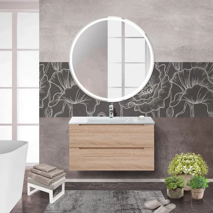 BelBagno KRAFT MINI-500/260-1A-SO-PP-L тумба с раковиной подвесная
