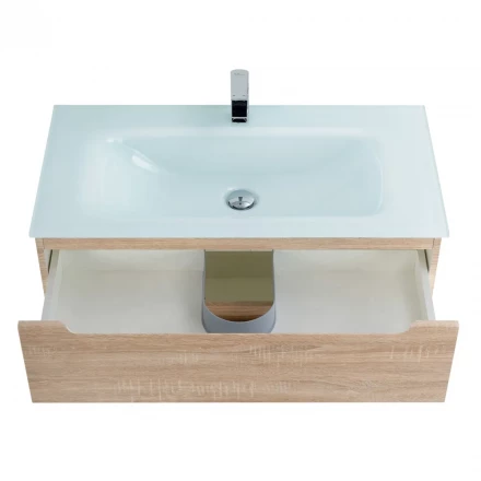 BelBagno KRAFT MINI-500/260-1A-SO-PP-L тумба с раковиной подвесная