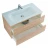 BelBagno KRAFT MINI-500/260-1A-SO-PP-L тумба с раковиной подвесная
