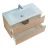 BelBagno KRAFT MINI-500/260-1A-SO-PP-L тумба с раковиной подвесная