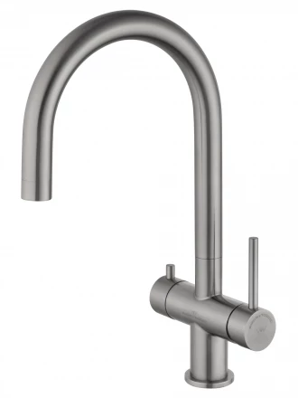 Wonzon &amp; Woghand WW-3211-BS Смеситель для кухни c подключением фильтра темный графит