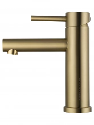 Wonzon &amp; Woghand WW-H9089-BG Смеситель для раковины брашированное золото
