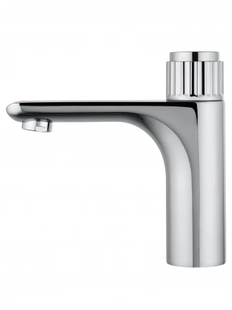 Wonzon &amp; Woghand Click WW-A40412-CR Смеситель для раковины черный матовый