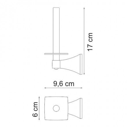 Wasserkraft Wern К-2597 Держатель туалетной бумаги