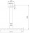 E.C.A Tiera 102145032C1EX верхний душ