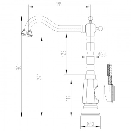 Lemark Jasmine LM6605ORB смеситель для кухни