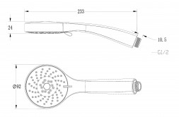 Lemark LM0813C Душевая лейка