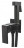 RUSH Thira TR3635-99Black Смеситель c гигиеническим душем