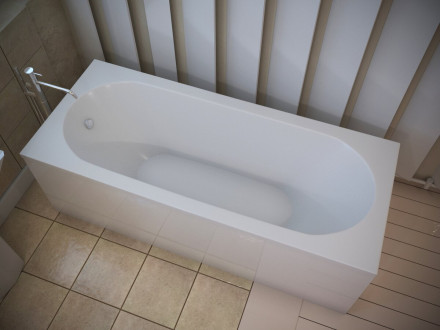 Aquastone Наоми 180 Ванна из искусственного камня
