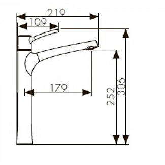 KAISER Stick 49133 смеситель для раковины