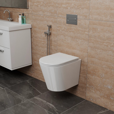 D&amp;K Venice DT1026016 Унитаз подвесной безободковый