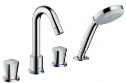 Hansgrohe Logis 71314000 смеситель для ванны на 4 отверстия (внешняя часть)