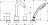 Hansgrohe Logis 71314000 смеситель для ванны на 4 отверстия (внешняя часть)