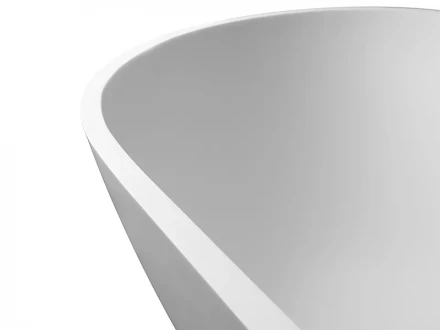 UNI-FLOW OVAL FS307-1750 Gloss White Ванна отдельностоящая