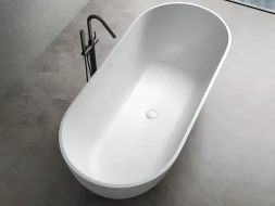 UNI-FLOW OVAL FS307-1750 Gloss White Ванна отдельностоящая