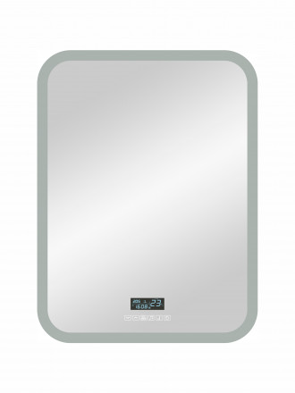 Континент Glamour LED 600x800 зеркало с многофункциональной панелью