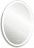 Azario Италия ФР-00000846 Зеркало с LED-подсветкой и диммером 570х770