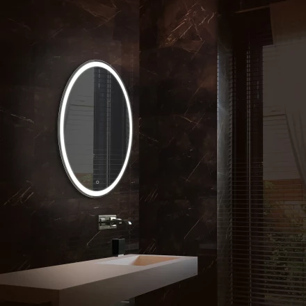 Azario Италия ФР-00000846 Зеркало с LED-подсветкой и диммером 570х770