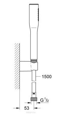 Grohe Euphoria Cosmopolitan 27369000 Душевой гарнитур