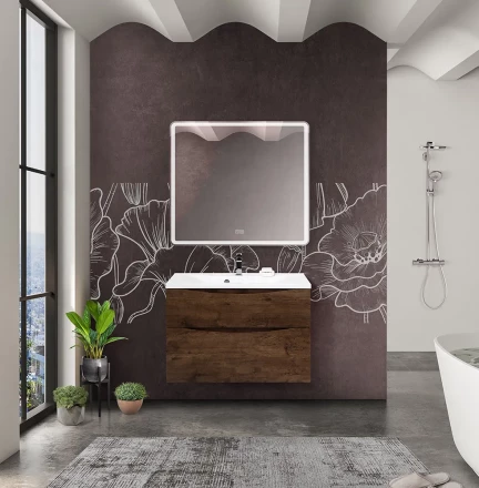 BelBagno KRAFT-1000-2C-SO-RNN тумба с раковиной подвесная