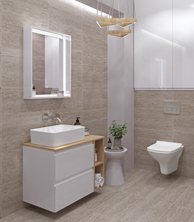 Cersanit MODUO 60 SZ-MOD60-BL/Wh тумба под столешницу