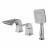 Lemark Unit LM4545Cсмеситель на борт ванны