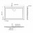 WasserKRAFT Salm 27T06 Душевой поддон 120x80