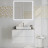 Kerama Marazzi Plaza Modern 80 тумба подвесная с ящиками, белая глянцевая