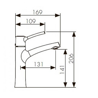 KAISER Stick 49111 смеситель для раковины