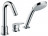 Hansgrohe Logis 71313000 смеситель для ванны на 3 отверстия (внешняя часть)