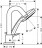 Hansgrohe Logis 71313000 смеситель для ванны на 3 отверстия (внешняя часть)