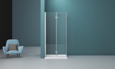 BelBagno ALBANO-ASH-1-80/90-C-Cr душевой уголок