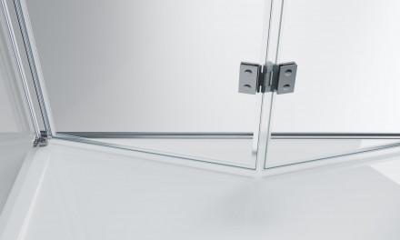 BelBagno ALBANO-ASH-1-80/90-C-Cr душевой уголок