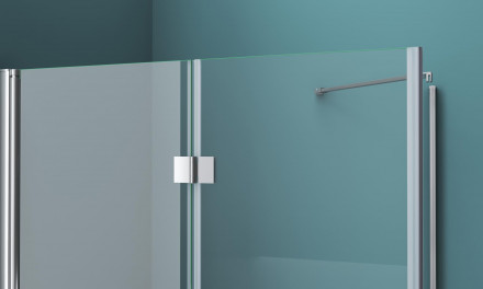 BelBagno ALBANO-ASH-1-80/90-C-Cr душевой уголок