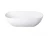 UNI-FLOW OVAL FS307-1750 Matt White Ванна отдельностоящая