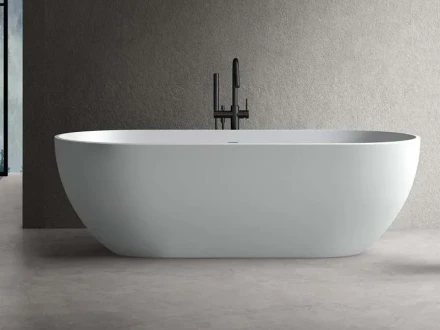 UNI-FLOW OVAL FS307-1750 Matt White Ванна отдельностоящая