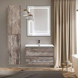 BelBagno SPC-KRAFT-685-885-TCH-WARM-NERO Зеркало