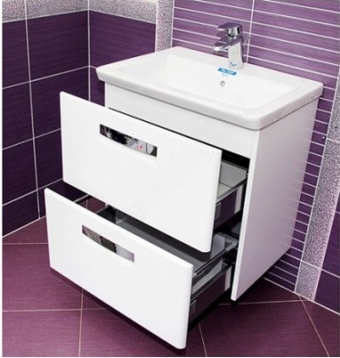 Roca Gap ZRU9302734 тумба под раковину 60 белый матовый
