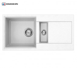 Omoikiri Sakaime 86-2-WH мойка 860x465 белый