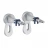 Grohe Rapid SL 36501000 Комплект 5в1 подвесной унитаз, инсталляция, сиденье с микролифтом, панель смыва Arena Cosmopolitan, шумоизоляция