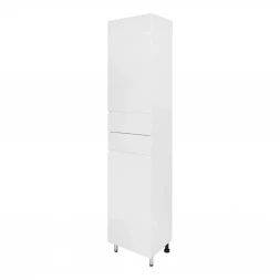 Azario Эстима 40 CS00094558 Пенал напольный левый белый глянец